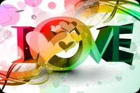 Color Of Love Background