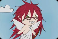 Cupid Grell Chibi Background