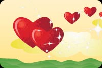 Valentine Hearts! Background