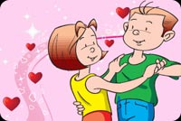 A Romantic Valentine's Day Wish Background