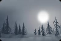 Calm Winter Background