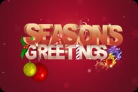 Season's Greetings Background